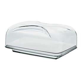 Guzzini - Gocce, rektangulärt ostfat set - transparent, 25,5 x 18 x H 11,5 cm - 27010065