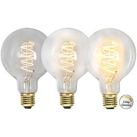 Star Trading LED-lampa E27 G95 Decoled Spiral Clear 3-step memory Transparent 10 15