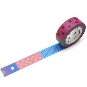 MT Washi-tejp Polka Dot Vivid