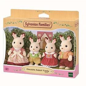 Sylvanian Families Chocolate Rabbit Family 5655