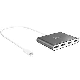 J5Create Bildskärmsadapter USB-C -> 4 x Hdmi