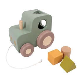 Filibabba Plocklåda - Drag-Traktor - One Size - Plocklåda