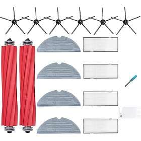 Tillbehör 18 delar Roborock S7/S7 Plus/S7 MaxV/S7 MaxV Ultra