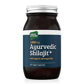 Nature Provides Ayurvedic Shilajit & Ashwagandha 90 Kapslar
