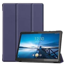 Inskal Lenovo Tab M10 FHD REL (TB-X605FC LC) Flip Case med Tri-Fold-Blue
