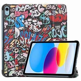 Inskal iPad 10,9" (2022) Tri-fold Fodral Graffiti