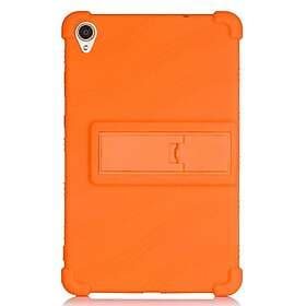 Inskal Lenovo Tab M8 (2nd Gen.) 8" Silikonfodral m. Stativfunktion Orange