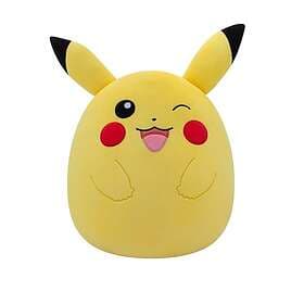 Squishmallows Pokémon Mjukdjur Blinkande Pikachu 35 cm