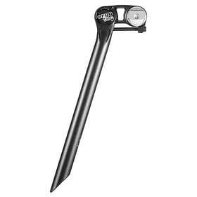 Ergotec Patent Futura Adjustable Seatpost Svart 340-400 mm 27,2 mm