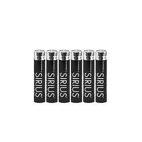 Sirius DecoPower AAAA batterier 6st/set (Svart)
