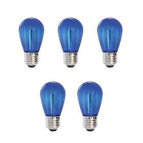 Lightson Deco bulb x 5, E27 12V (blå) (Blå)