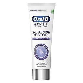 Oral-B 3D White Clinical Whitening Restore Diamond Clean 75ml