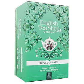 English Tea Shop Grön Sencha Vit Te & Matcha EKO 20 Påsar