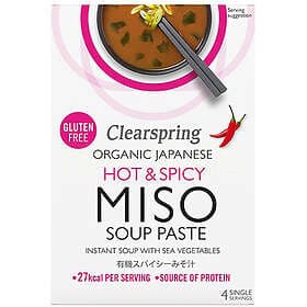 Clearspring Instant Miso Soppa Hot & Spicy EKO 60g