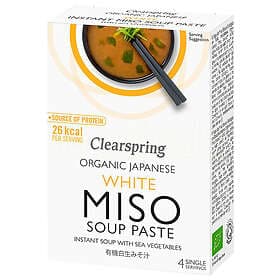 Clearspring Misosoppa Pasta Vit m. Tång Eko 60 Gram