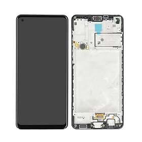 Samsung Galaxy A21s Skärm med LCD Display Svart