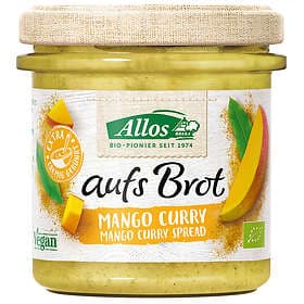 Allos Smörgåspålägg Aufs Brot Mango Karry EKO 140g