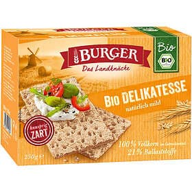 Burger Knäckebröd Fullkorn EKO 250g