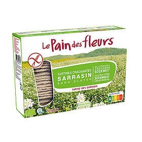 Le Pain De Fleurs Knäckebröd Bovete Glutenfritt Eko 300g