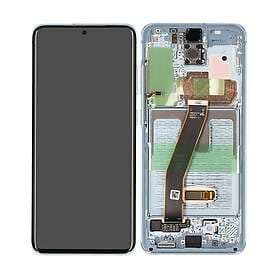 Samsung Galaxy S20 Skärm med LCD Display Blå