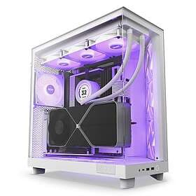 NZXT H6 Flow RGB (Vit/Transparent)