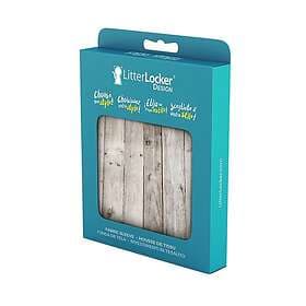 LitterLocker Design tygöverdrag till papperskorg Wood