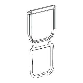 Ferplast Lucka 406 Swing 5, 7 & Microchip Transparent