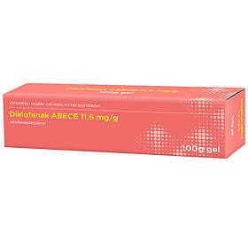 ABECE Diklofenak Gel 11,6mg/g Tub, 100g