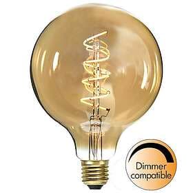 Star Trading LED-lampa E27 G125 Decoled Spiral Amber Dimbar 3,2W 354-42-3