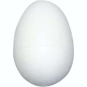 Creativ Company Lätta Ägg Vit 1 Förp Ägg, vit, H: 12 cm, 25 st./ förp. 54323