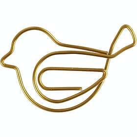 Creativ Company Gem Guld Fågel Stl 32x40 mm 6 st/1 Förp Gem, guld, fågel, stl. mm, st./ 1 förp. 14214