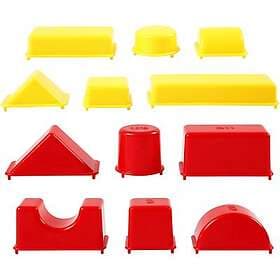 Creativ Company Sandformar Geometri, Stl 3,5-9,5 cm 12 St/1 Förp Sandformar, geometri, stl. cm, st./ 1 förp. 78273