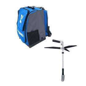 Lowrance Explorer Backpack&pole Blå