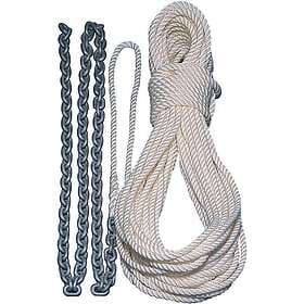 Lewmar Anchor Rope 1/2´´x 300´ With Chain Line 1/4´´ X 15´ G4 Vit