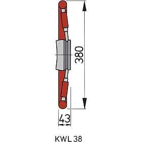 Vetus Ring Kw Mahogany Wheel Rudder Brun 450 mm