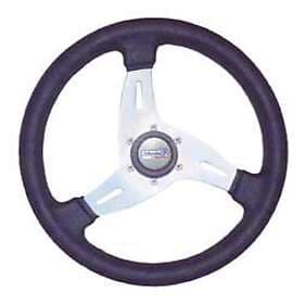 Goldenship Vortice Steering Wheel Silver 350 mm