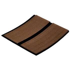 Vetus Eva Non Skid Deck Teak Grooved Self-adhesive Foam Brun