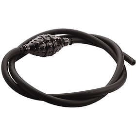 Talamex Fuel Hose With Primer Bulb 9,5 Mm Svart