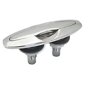 Talamex Narrow Flush Cleat Silver 185 x 50 mm