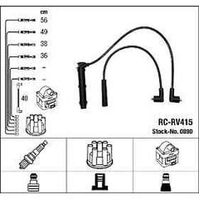 NGK 2923 Standard Spark Plug Silver