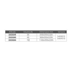 Nuova Rade Sogliola 49l Fuel Tank Silver 80 x 35 x 22 cm