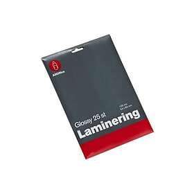 AllOffice Lamineringsficka Glossy 2x125mic 54x86mm