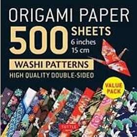 Origami Paper 500 sheets Japanese Washi Patterns 6' (15 cm)