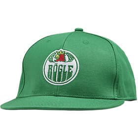 Rögle Logo Flat Peak Jr Keps Barn Green ONESIZE