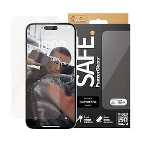 PanzerGlass™ SAFE. Ultra-Wide Fit Screen Protector for iPhone 15 Plus