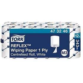 TORK rulle M3 Reflex Advanced 1-lag vit 198mm x 120m