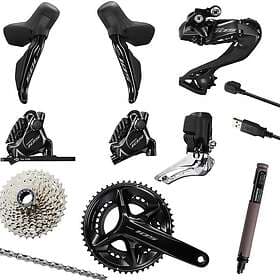 Shimano 105 Di2 R7100 Komponentgrupp 50/34 11-34 172.5mm