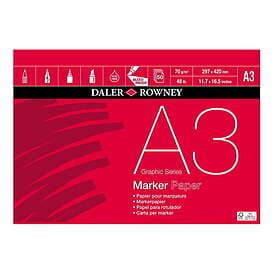 Daler-Rowney DR Marker Paper 70g A3
