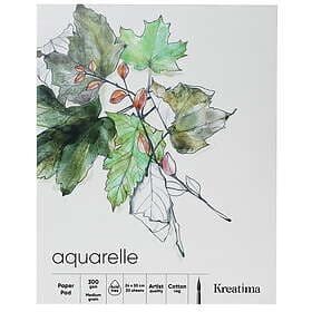 Kreatima akvarellblock 24x30 cm, 20 ark – 300 grams ytvikt