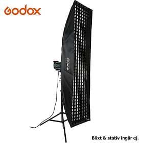 Godox SOFTBOX 40X180CM MED RASTER BOWENS-S